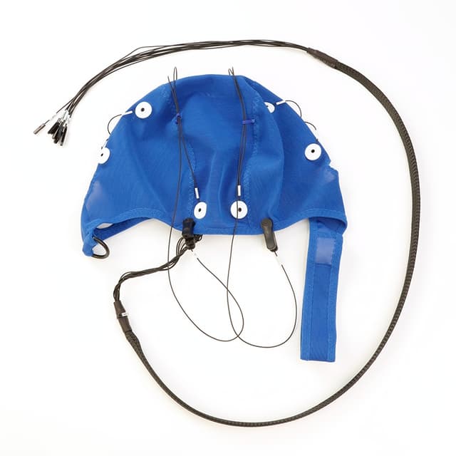 8 Channel Wet EEG Cap — cap view