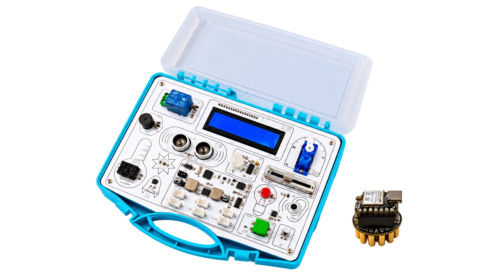 OctoBio starter kit and Octopus 16 EEG board